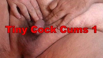 Tiny Uncut Cock Cums